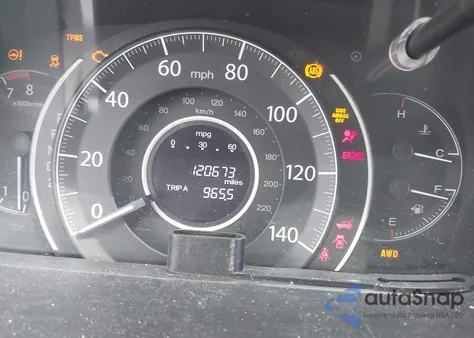 2012 Honda Cr-V Ex-L from USA, damaged, VIN 2HKRM4H78CH607775